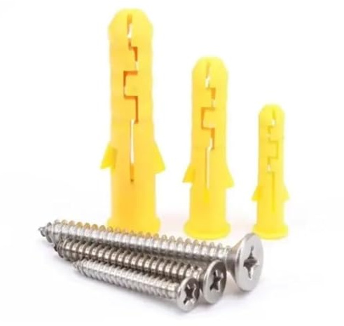 10 Stück M10-Selbstbohrschrauben mit Kreuzschlitz – Kunststoffdübel mit Spreizdübel for den privaten und industriellen Einsatz(M10x60mm)