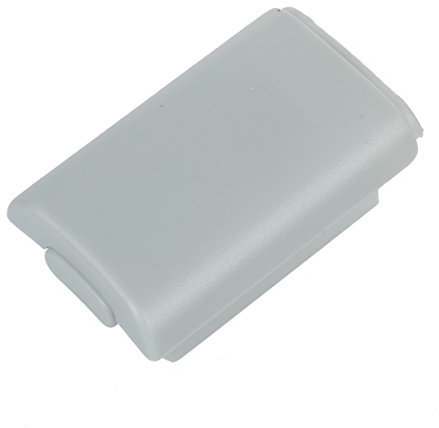 REFURBISHHOUSE Sostenedor Cubierta Caja Paquete cascara de bateria de reemplazo Blanco para Microsoft Xbox 360 Controlador inalambrico Mando de Juego