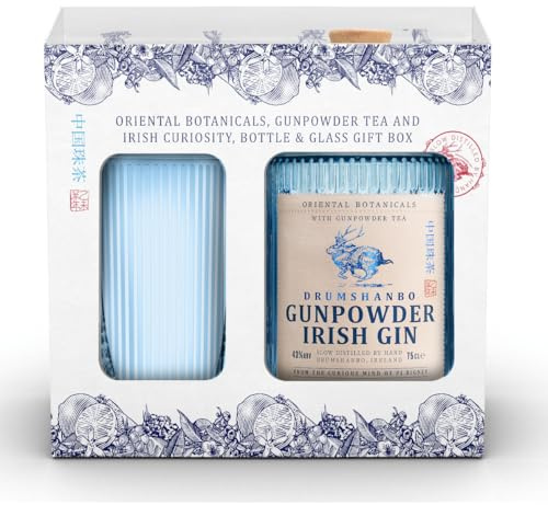 Drumshanbo Gunpowder Gin Glass Pack | 70cl | 41% vol