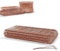 Heimfleiss® Filo di ferro ramato 1,0 x 100-160 mm (500 pezzi) - filo zincato rivestito di rame - legacci con occhiello per pinze per tiralegacci - legacci per chiusura sacchi