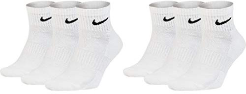 6 Paar Nike Everyday Cushioned Ankle Socken SX7667-100/M
