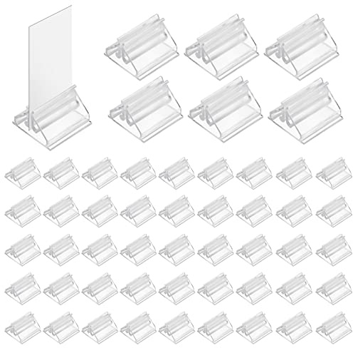 ASTER 48 supporti di carta da gioco in plastica trasparente porta carte da gioco titolari di carte da gioco pezzi di gioco da tavolo stand per marcatori di gioco da tavolo favore del partito