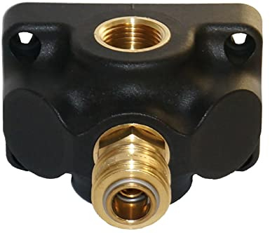 Distributore di aria compressa, presa da parete, distributore d'aria, scatola di distribuzione diverse versioni (1 scomparto con frizione)