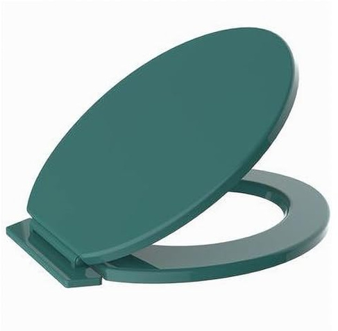 OISE ART STORE Trade Shop - Sedile Coprivaso WC Water Copriwater Bagno in PVC Universale Verde Scuro 59024 -