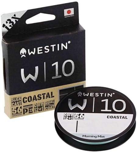 Westin W10 13 Braid Coastal Morning Mist - 150m geflochtene Schnur