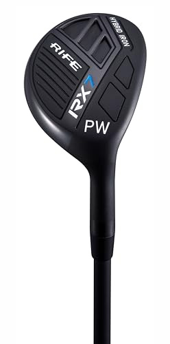 Rife Golf RX7 Lady Standard Graphite Hybrid Iron #PW Pitching Wedge Club