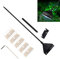 Aquarium Reinigungswerkzeuge,Algenschaber Aquariumschaber,Aquarium Algen Rasiermesser Schaber,53cm,Aquarien Reinigung Werkzeug,Mit Abnehmbarer Stange,5Stück Edelstahl Klingen Ein Sechskantschraubendre