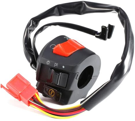 Universal Motorrad Lenker Hupe Blinker Licht Schalter Wasser Wetterfest für Motorräder Roller Dirt Bikes ATVs