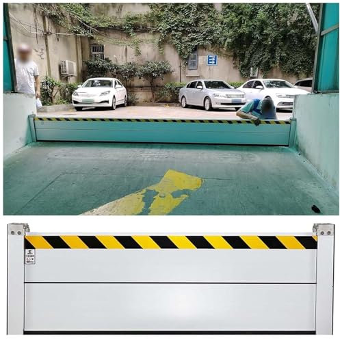 Barriera di protezione contro le inondazioni per strade e acqua porte esterne garage unità modulo design sistema di prevenzione dell'acqua (colore: 80 x 80 cm/31,5 x 31,5 pollici)