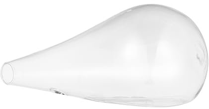 ibasenice 1pezzi Forma Goccia d Portafiori in Vetro Da Parete Contenitore Per Piante Idroponiche Per Acquario Casa e Hotel Dimensioni