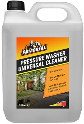 Armor All Pressure Washer Universal Cleaner, 5L, Mould and Algae Remover for Fences, Sheds, Decking
