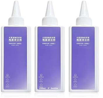 1-5 bottiglie di soluzione di pulizia del pavimento da 150mL, compatibile con NARVAL. S3/S2/S2lsland/F1/S1/S1Max Fluido di pulizia ultra speciale per i pulitori del pavimento(200mL 3PC)