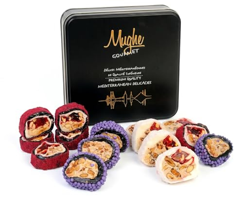 Mughe Gourmet Lokum Delicia Turca 'Creamy Crunch' (Crujido Cremoso) – 350 g