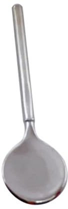 WESIEVYA Cuchara para Crema de Ojos de Aleación de Zinc Plata, Aplicador Fácil y Versátil para Mascarilla Facial y Cuidado Cosmético Diario