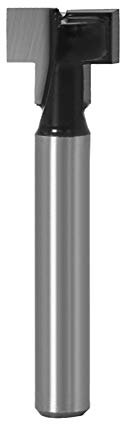 BOZONLI T Nut Fräser, 1/2 Zoll T-Nutfräser für oberfräse, Schaft 6,35 mm