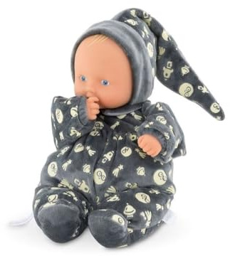 Corolle - Mon Doudou, Babipouce Brille dans la Nuit, 28cm, dès la Naissance, 9000020120