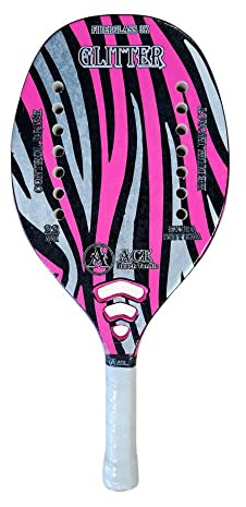 Ace Beach Tennis Racchetta Beach Tennis Racket Fiberglass 2022 (Glitter)
