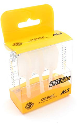 CUESOUL ROST integrierter Dartschaft und Flights Medium, schlanke Form, 3er-Set (CSAK-58SC)