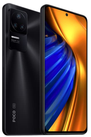 XIAOMI Poco F4 5G Smartphone 8+256GB, Snapdragon® 870 con 5G 120Hz 6.67 AMOLED DotDisplay. Cámara Principal de 64MP con OIS. Batería de 4500mAh (Típica) Negro (Versión ES)