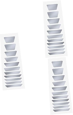 Toyvian 3stücke Gitarre Fretboard Inlay Aufkleber Wiederverwendbare Und Abziehbare -sticker Für Gitarrenhals Langlebig Passend Für Viele Gitarrenarten Einfach Zu Handhaben