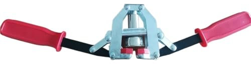 SRKATI Kronenverkorker Metall 26mm Homebrew Ausrüstung Bier Flaschenverschließer Kronkorken Crimper Manuelles Werkzeug Flaschenverschließer Flaschenverschlussmaschine(Red)