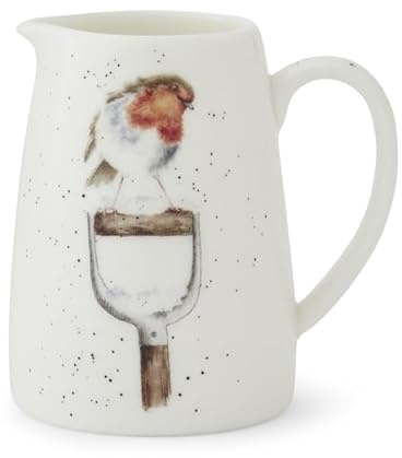 Wrendale Designs A Little Red Robbin Posy Jug