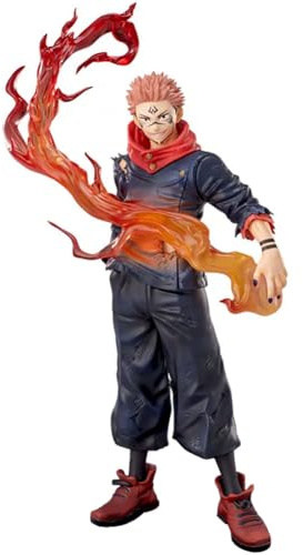 Xinchangda JJK Ryomen Sukuna Figur Anime PVC Statue, 21CM Ryomen Sukuna Kämpfe Figurine Sammlung Modell Desktop Decoration Ornamente Geschenk