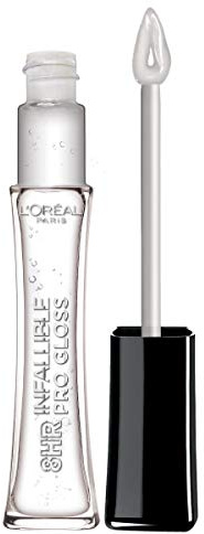 L’Oreal Paris Makeup Infallible 8 Hour Hydrating Lip Gloss, Crystal Glass, 0.21 Fl Oz