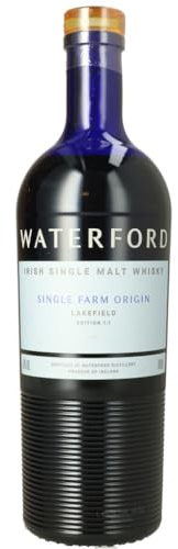 WATERFORD - Whisky Irlandais Single Malt - SFO Lakefield Edition 1.1 - Notes Fleuries & de Caramel - Origine : Irlande - 50% Alcool - 70 cl