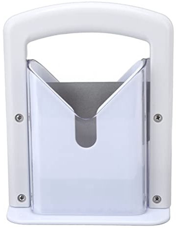 Trancheuse à Bagel, Coupe-bagel Guillotine avec Bouclier de Sécurité et Prise en Main Sûre Gadget de Tranchage de Pain de Cuisine Coupe-bagel Trancheuse Universelle pour Bagels Pains Muffins Petits