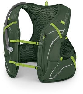 Osprey Duro Herren Laufweste mit Hydraulikbehälter, 1,5 l, Seetanggrün/Limonengrün, Größe S