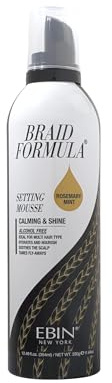 EBIN NEW YORK Flätad formel mousse mynta rosmarin 300 ml