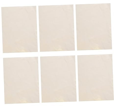 SHINEOFI 6pcs Pottery Smoothing Chamois Cloth Tool 15x20cm DIY Ceramic Clay Modeling Soft Absorbent Chamois for Pottery Artists