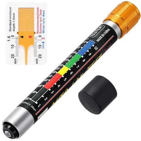 Vsshe Magnetisk lacktjockleksmätare, magnetisk billacktjockleksmätare, magnetisk billacktjockleksmätare för bil, lackmätare för karossskador detektor, lamm karossskador detektor