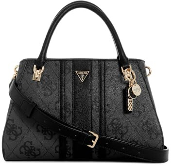 GUESS Noelle Ii Luxury Satchel CLO - COAL LOGO One Size