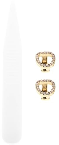 minkissy Grilles Hip-hop Plaquées Or Cuivre Brillant, Fausses Grilles Unisexes Pince, Accessoires Bijoux de Bouche pour Fêtes et Déguisements, 1 Set