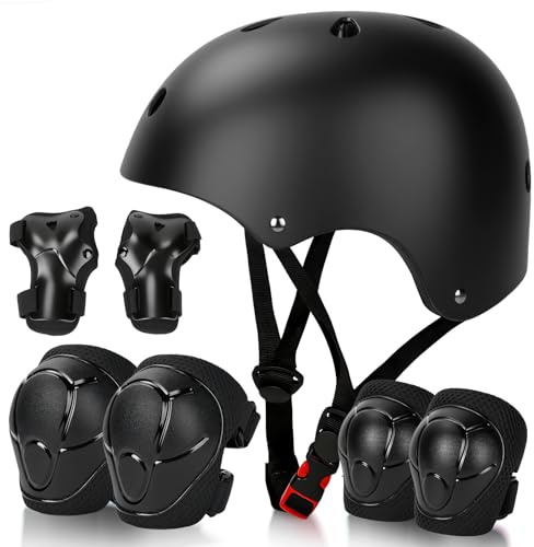 Kids Bike Helmet,Adjustableoddler Skateboard Helmets for 3-5-8-14 Years Kids Girls Boys Youth Bicycle Helmet for Scooter Balance Bike Rollerskating Skateboard