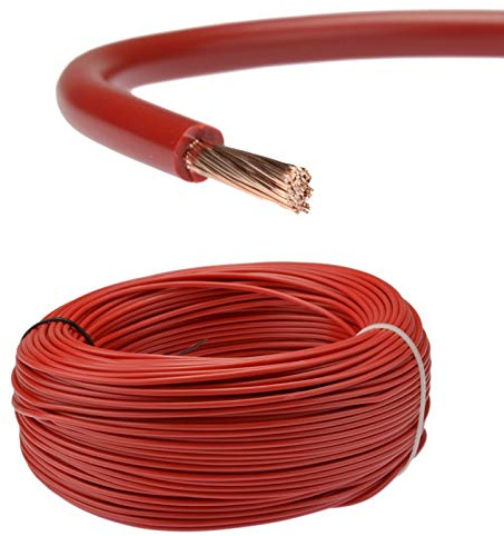 BMF DIRECT TRI RATED 12V 240V RED/BLACK PANEL & POWER SWITCH AUTO CABLE WIRE AUTOMOTIVE Red 2.5mm² (30 Amp), 10 Metres