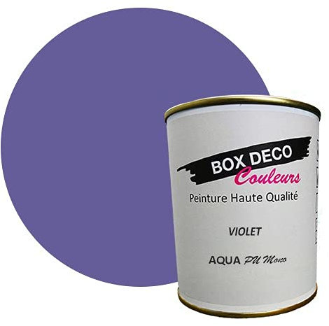 Pintura para muebles de cocina y baño a base de laca de poliuretano, aspecto satinado, Aqua PU Mono, 750 ml/7,5 m2.