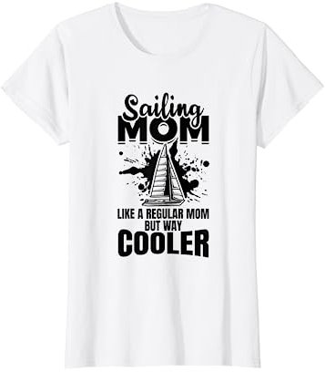 Damen Segler Mutter Segeln Seglerin T-Shirt