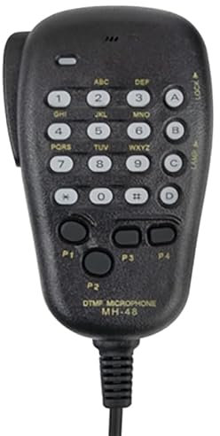 GUOHETEC Microphone à main numérique multifonctionnel pour microphone portable radio à ondes courtes PMR-171/Q900