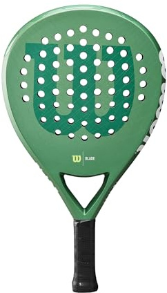 Raqueta de Pádel Wilson Blade LS V3, Libera Potencia Pero Mantiene Estabilidad, Experimenta Mejores Efectos, Benefíciate de la Absorción de Impactos, Color: Verde, Talla: 2