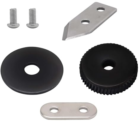 Commercial Can Opener Replacement-Parts Kit - Knife/Blade & Gear Compatible Manual Can Opener