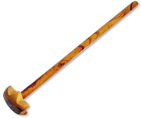 Quirl aus Olivenholz, 35 cm