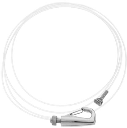 Angoily Kit Colgar Cuadros Profesional Cable Acero Inoxidable Ajustable Con Cuerda Nylon Resistente Para Soporte Seguro y Flexible Estudio y Hogar