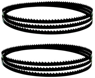 2 Stück Carbon-Sägebänder 2240 mm x 6,3 mm Bandsäge 3 4 10 14 TPI Holzbearbeitungswerkzeuge for METABO BAS 315/316/317/318(10TPI,0.5mm)