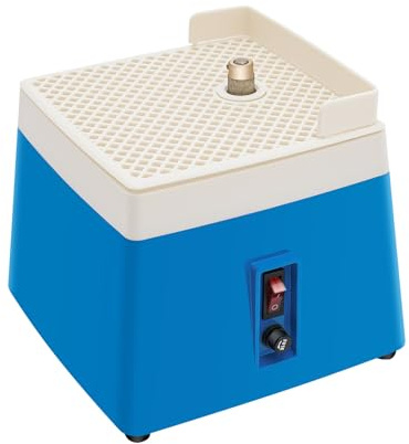 Schleifmaschine 65W 4200RPM Mini Glasschleifer Automatische Wasserversorgung Schleifgerät 16mm Schleifkopf Tragbare Buntglasmühle, für Polieren von Harten Materialien wie Glas, Keramik usw