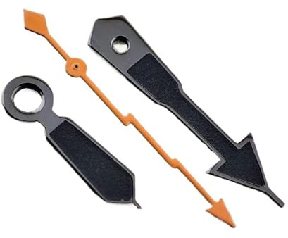 Juego de manecillas NH35 y NH36 sin manecillas Luminosas, Accesorio for Relojes compatibles con los Movimientos NH34, NH35, NH36, 4R y 7S.(1)