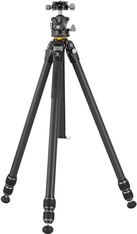 Vanguard Alta Pro 3 263CLBPS Trípode fotográfico | Con columna, Rótula de Bola, Fibra de Carbono, Cerrado: 69,5cm, Extendido: 170,5cm, Soporta hasta 20kg