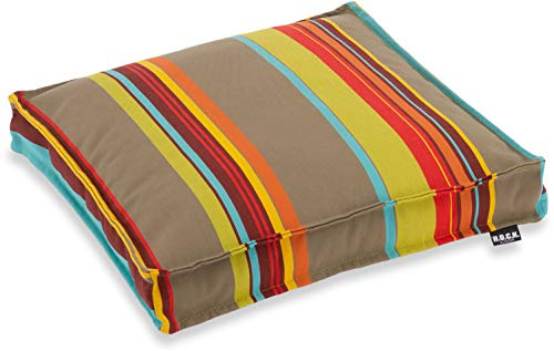 H.O.C.K. Yucatan Outdoor Sitzkissen CLOU Stuhlkissen für den Garten, wasserabweisend/lichtecht (6-7) (40x40x5cm, Grün)